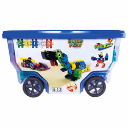 CLICS CB411, Blocchi impilabili, 4 anno/i, Plastica, 377 pz