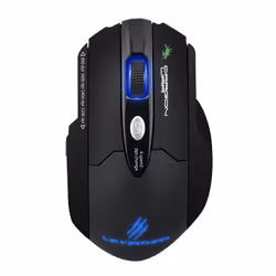 Dragon War Leviathan, Mano destra, Laser, USB tipo A, 3200 DPI, Nero