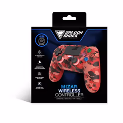 Dragonshock Mizar Mimetico, Rosso Bluetooth Gamepad Analogico/Digitale PlayStation 4 - Vista aggiuntiva 6