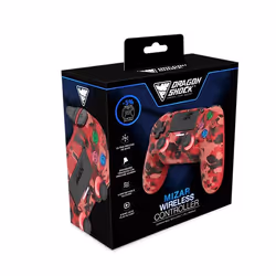 Dragonshock Mizar Mimetico, Rosso Bluetooth Gamepad Analogico/Digitale PlayStation 4 - Vista aggiuntiva 7