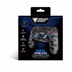 Dragonshock Mizar Mimetico, Grigio Bluetooth Gamepad Analogico/Digitale PlayStation 4 - Vista aggiuntiva 6