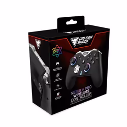 Dragonshock Nebula Pro Nero Bluetooth Gamepad Nintendo Switch - Vista aggiuntiva 7