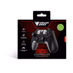 Dragonshock PopTop Compact Nero, Bianco Bluetooth Gamepad Nintendo Switch - Vista aggiuntiva 4