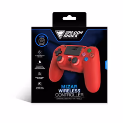 Dragonshock Mizar Rosso Bluetooth Gamepad PlayStation 4 - Vista aggiuntiva 5