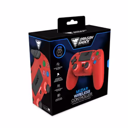 Dragonshock Mizar Rosso Bluetooth Gamepad PlayStation 4 - Vista aggiuntiva 7