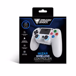 Dragonshock Mizar Bianco Bluetooth Gamepad Analogico/Digitale PlayStation 4 - Vista aggiuntiva 6