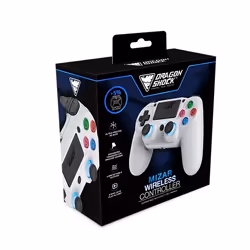 Dragonshock Mizar Bianco Bluetooth Gamepad Analogico/Digitale PlayStation 4 - Vista aggiuntiva 7