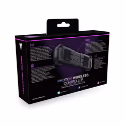 Dragonshock Photon Nero Bluetooth/USB Gamepad Analogico/Digitale Android, PC, iOS - Vista aggiuntiva 8