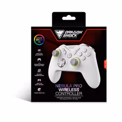 Dragonshock Nebula Pro Bianco Bluetooth Gamepad Nintendo Switch - Vista aggiuntiva 5