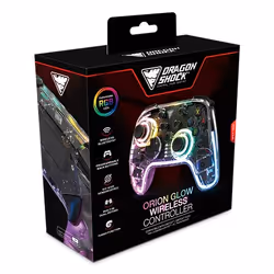 Dragonshock Orion Glow Nero Bluetooth Gamepad Analogico/Digitale Nintendo Switch - Vista aggiuntiva 6