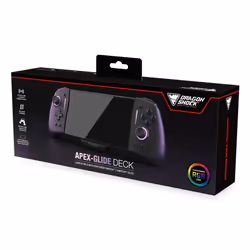 Dragonshock DRAGONS APex-Glide Deck Nero Gamepad Nintendo Switch, Nintendo Switch OLED - Vista aggiuntiva 5