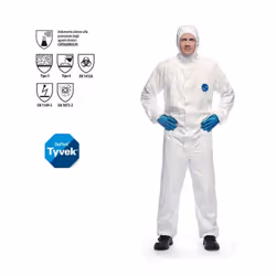 DESCRIZIONE 1101203 TYVEK 500 XPERT - III Cat. Rif. DuPont TY CHF5 S WH XP Protezione superiore di tipo 5 & 6, NUOVA tecnolog ...