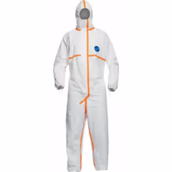 Abito usa e getta Tyvek® "800J" Proprietà: Classe di protezione Cat. III Tipo 3B 4 5 6 Protezione da numerose sostanze chimic ...