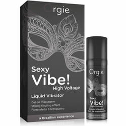 Gel stimolante "Sexy Vibe! High Voltage" | Effetto frizzante Orgie 0,015 l Lubrificante