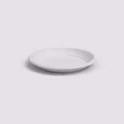 Artevasi Round Saucer, Sottovaso, Bianco, 3,93 L, 350 mm, 47 mm