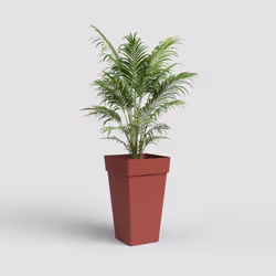 Artevasi Capri Square High Pot Rosso 4 pz