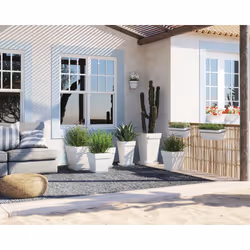 Artevasi Capri Square High Pot Rosso 4 pz