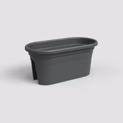 Artevasi Venezia Balcony Plant Box, Antracite, 18 L, 300 mm, 600 mm, 270 mm, 6 pz