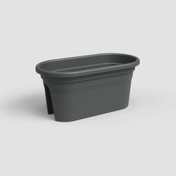 Artevasi Venezia Balcony Plant Box Antracite 6 pz