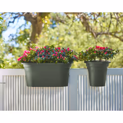 Artevasi Venezia Balcony Plant Box Antracite 6 pz - Vista aggiuntiva 4