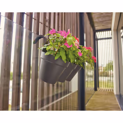 Artevasi Capri Balcony Triple Pot Bianco 4 pz - Vista aggiuntiva 5
