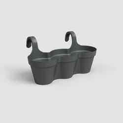 Artevasi Capri Balcony Triple Pot Antracite 4 pz