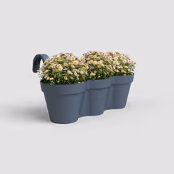 Artevasi Capri Balcony Triple Pot Blu 4 pz