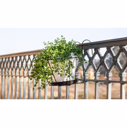 Artevasi Balcony Pot Holder With Saucer Sottovaso