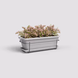 Artevasi Venezia Plant Box Balcony Kit Grigio 6 pz