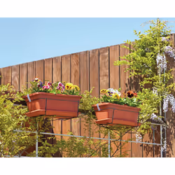 Artevasi Venezia Plant Box Balcony Kit Grigio 6 pz - Vista aggiuntiva 4