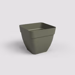Artevasi Capri Campana Square Pot, Verde, 30 L, 335 mm, 365 mm, 365 mm, 2 pz