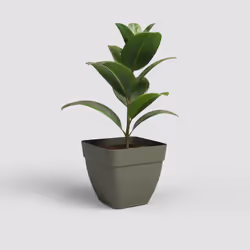 Artevasi Capri Campana Square Pot Verde 2 pz