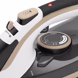 Flama 5342FL Ferro da stiro a secco e a vapore Piastra in ceramica Ultra Glide 2400 W Beige, Nero, Bianco - Vista aggiuntiva 8