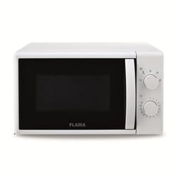 Flama 1824FL Bianco Solo microonde Superficie piana 20 L 700 W