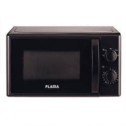 Flama 1834FL Nero Solo microonde Superficie piana 20 L 800 W