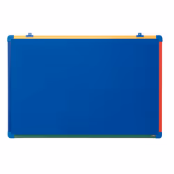 Bi-Office MB0707866 bacheca magnetiche e accessori Smaltato 900 x 600 mm Blu, Rosso, Bianco, Giallo, Verde