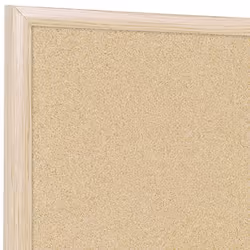 Bi-Office SF142001239 bacheca per annunci Bacheca fissa Legno Sughero, Feltro