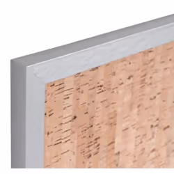 Bi-Office SF141258528 stand informativo e supporto per brochure Sughero, MDF, Metallo Marrone, Argento - Vista aggiuntiva 4