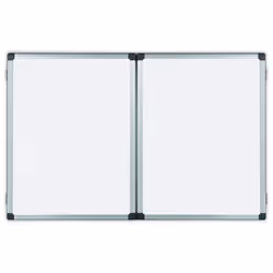 Bi-Office Trio Maya, 1200 x 900 mm, Acciaio, Orizzontale/Verticale, Fisso, Magnetico