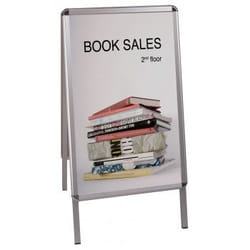 Bi-Office Poster Frame Argento Alluminio
