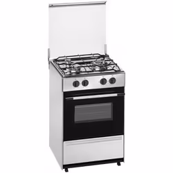 Meireles G 1530 DV X, Cucina, Acciaio inox, Manopola, Frontale, Gas, 3 Fornello(i)