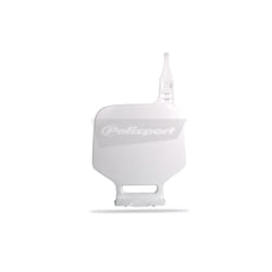 POLISPORT Targa anteriore bianca Yamaha YZ80/YZ85, bianco
