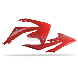 POLISPORT Prese d'aria radiatore rosse Honda CRF250R/CRF450R, rosso