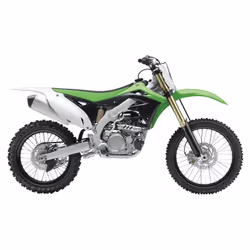 POLISPORT Originale colore branchie radiatore verde/nero Kawasaki KX450F, nero