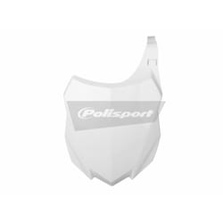 POLISPORT Piastra anteriore bianca Kawasaki KX250F/KX450F, bianco