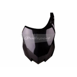 POLISPORT Piastra anteriore nera Kawasaki KX250F/KX450F, nero