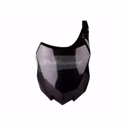 POLISPORT Piastra anteriore nera Kawasaki KX250F/KX450F, nero