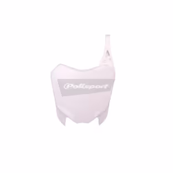 POLISPORT Piastra frontale bianca Honda CRF110F, bianco
