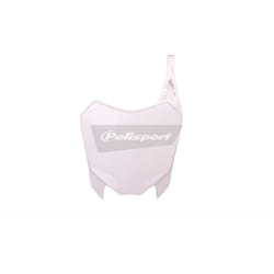 POLISPORT Piastra frontale bianca Honda CRF110F, bianco