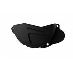 POLISPORT Protezione carter frizione nero KTM, nero